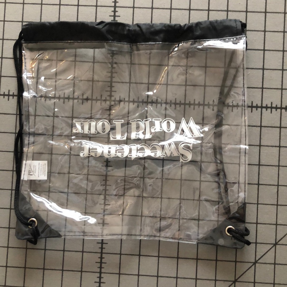 Ariana Grande Sweetener World Tour Drawstring Bag